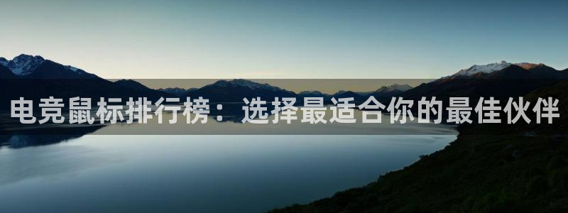 k1電競(jìng)酒店：電競(jìng)鼠標(biāo)排行榜：選擇最適合你的最佳伙伴